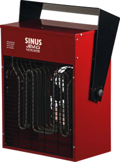 Sinus Jevi - Elektrische luchtverhitter hangend Luchtverh. Wbk 3/3 3X400V