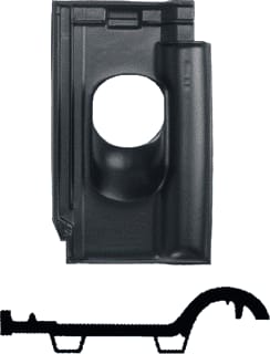 Ubbink - 131 NF10 Dakdoorvoerpan Pan Nelskamp 25-45Gr