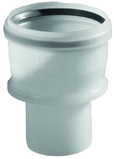 Ubbink - Rolux Enkelw. rookgashulpstuk 2 aansl. Verloop 150Mm