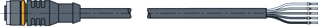 Turck Escha - Ronde (industrie) connector Sensor Rkc4.5T-10/Txl