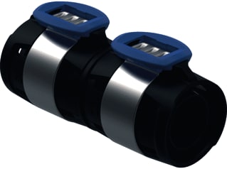 Geberit - FlowFit Fitting met 2 aansluitingen Koppeling Ppsu D16