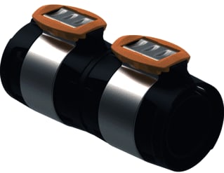 Geberit - FlowFit Fitting met 2 aansluitingen Koppeling Ppsu D75