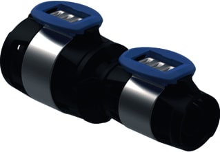 Geberit - FlowFit Fitting met 2 aansluitingen Verloop Ppsu D25-20