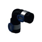 Geberit - FlowFit Fitting met 2 aansluitingen Bocht 90Gr Ppsu D40