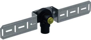 Geberit - FlowFit Muurplaat op beugel 1Xmpl Iso Op Beug 16-Rp1/2