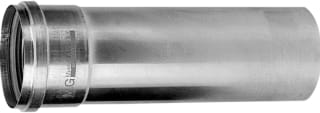 Burgerhout - Alu-fix Enkelwandige RGA of LTV buis Fix Pijp 80 L= 500