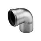 Burgerhout - Alu-fix Enkelw. rookgashulpstuk 2 aansl. Fix Bocht 100 90'