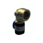 Geberit - FlowFit Fitting met 2 aansluitingen Overgbocht 90 Bi40-Rp1.1/4