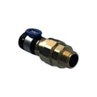 Geberit - FlowFit Fitting met 2 aansluitingen 3-D Overg M/Bu D40-1.1/2