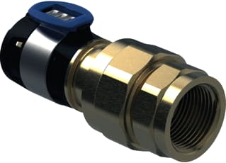 Geberit - FlowFit Fitting met 2 aansluitingen 3-D Overg M/Bi D40-1.1/4