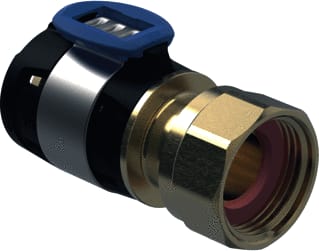 Geberit - FlowFit Fitting met 2 aansluitingen vlakke kopp d25-g2