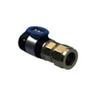 Geberit - FlowFit Fitting met 2 aansluitingen Overg Met Knelkopp D16-15
