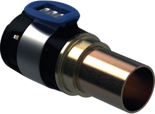 Geberit - FlowFit Fitting met 2 aansluitingen Overg Koperknel 16-15 Spie