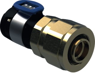Geberit - FlowFit Fitting met 2 aansluitingen Overg Naar Pex-Bs 20-16/20
