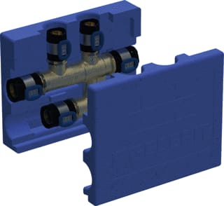 Geberit - FlowFit Passeerstuk Vloerkruisstk Iso 25-20-25