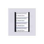 Siedle - TM Mont. toebeh. v deurcommunicatie nmbrd compl zw 029961