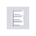 Siedle - TM Mont. toebeh. v deurcommunicatie nmbrd compl wt 029956