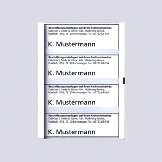 Siedle - TM Mont. toebeh. v deurcommunicatie nmbrd compl wt 029960