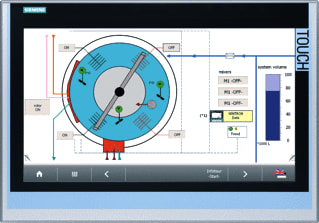 Siemens - Grafisch paneel 6ag11240uc024ax1