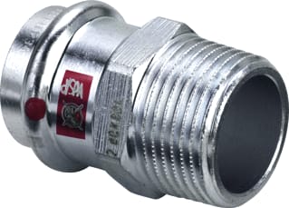 Viega - Fitting met 2 aansluitingen 704 810