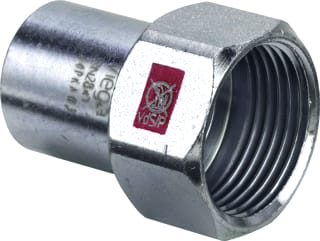 Viega - Fitting met 2 aansluitingen 704 780