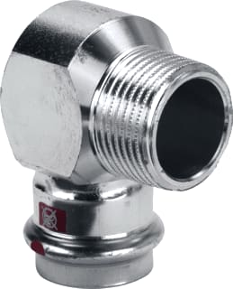 Viega - Fitting met 2 aansluitingen 704 667