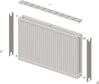 Stelrad - Novello Radiator (paneel) h0700 t22 l0400