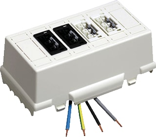Attema - Deksel voor opbouwdoos wand/plafond BKWA 2X3PZW2X3PW DR