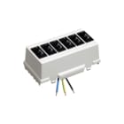Attema - BKWA Deksel voor opbouwdoos wand/plafond 6X3Pzwdraden