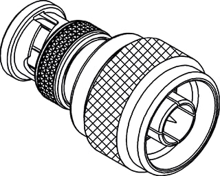 Radiall - Coax koppeling bnc hd male - n male