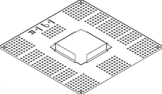 Delta Light - TECHNICAL Mech. toebeh. verlichtingsarmatuur plasterkit 161