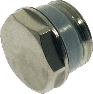 Simplex - H3701 Fitting met 1 aansluiting nik blindstop 1/2