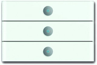 ABB Busch-Jaeger - KNX, axcent Tastsensor bussysteem knx prion sen 3v ax-witglas
