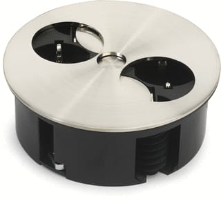 Bachmann - Twist Bureau aansluitunit Ocs I 2X230V Rvs