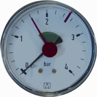 AFRISO - Buisveermanometer Euro Manometer 63Mm 1/4 Achter
