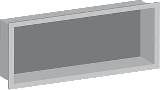Looox - BoX Module sanitaire accessoires Inb Nis 120X30X7 Rvs