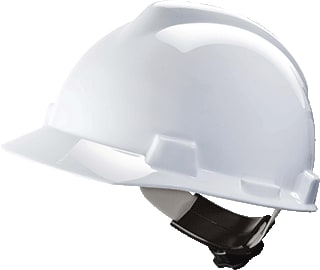 MSA - V-Gard Veiligheidshelm Helm Dr.Knop Wit