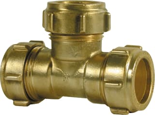 Conex Bänninger - Sanbra Fitting met 3 aansluitingen T-Stuk 15Mm
