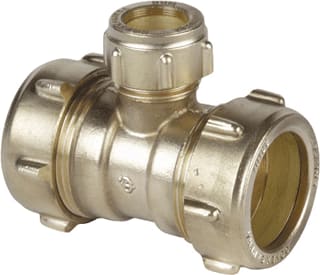 Conex Bänninger - Sanbra Fitting met 3 aansluitingen T-Stuk 22X15X22Mm