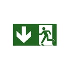 Schuch - Pictogram noodverlichting normpictogram 220/110/35