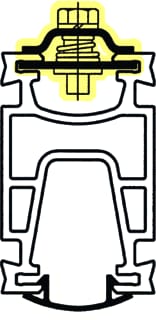 Schuch - Mechanisch toebehoren verlichtingsarmatuur 90265 0004