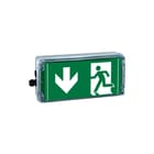 Cooper Crouse-Hinds - Ceag ATEX Explosieveilig noodverl./sign.arm. Ceag Exit 12-24V Arrow 6Clock