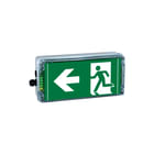Cooper Crouse-Hinds - Ceag ATEX Explosieveilig noodverl./sign.arm. Exit N Arrow 9Clock