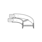 Legrand - Swifts Bocht/hoekstuk kabelladder efb15090300s