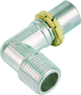 Comap - Fitting met 2 aansluitingen sg7092gv m 90gr 26x3-3/4