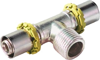 Comap - Fitting met 3 aansluitingen sg7132gv t 20x2-1/2-20x2