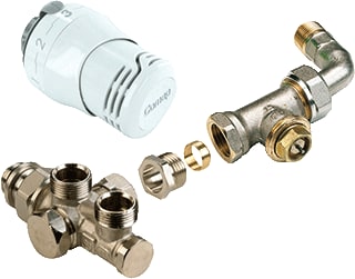Comap - Rad.aansl.combi. m kraan+onderblok csar rk532ltl dn15 2jt 916e
