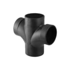 Geberit - Silent-db20 Fitting met 4 aansluitingen Lasfit4 Pe 180Gr 90/90