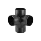 Geberit - Silent-db20 Fitting met 4 aansluitingen Lasfit4 Pe 90Gr 90/90