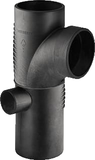 Geberit - Silent-db20 Fitting met 4 aansluitingen Lasfit4 Pe 110/56 L